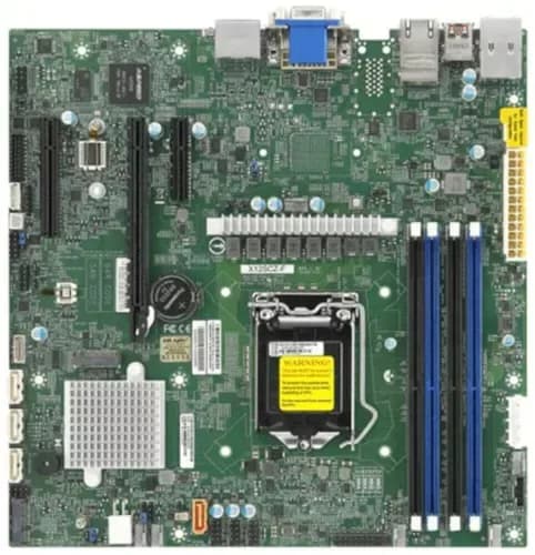 X12SCZ-F - Supermicro Socket LGA1200 W480E Chipset M-ATX Motherboard