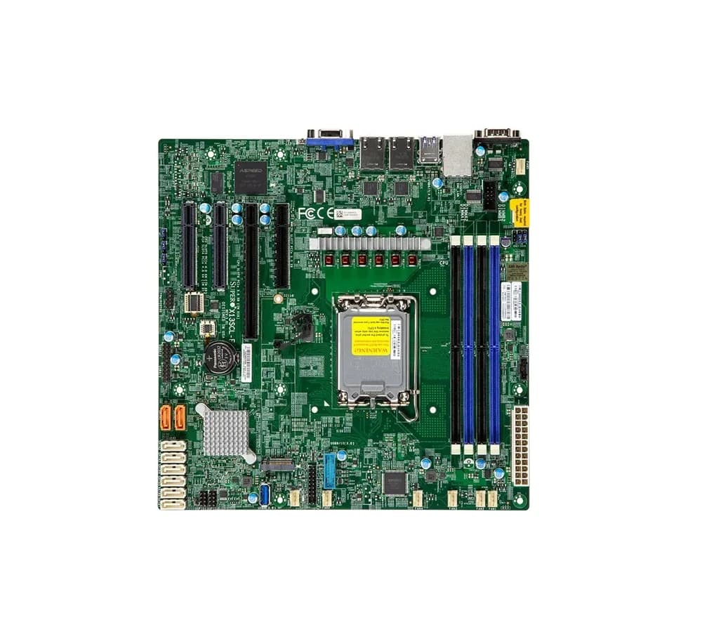 X13SCL-F - Supermicro Xeon E-2400 LGA1700 Micro-ATX Motherboard