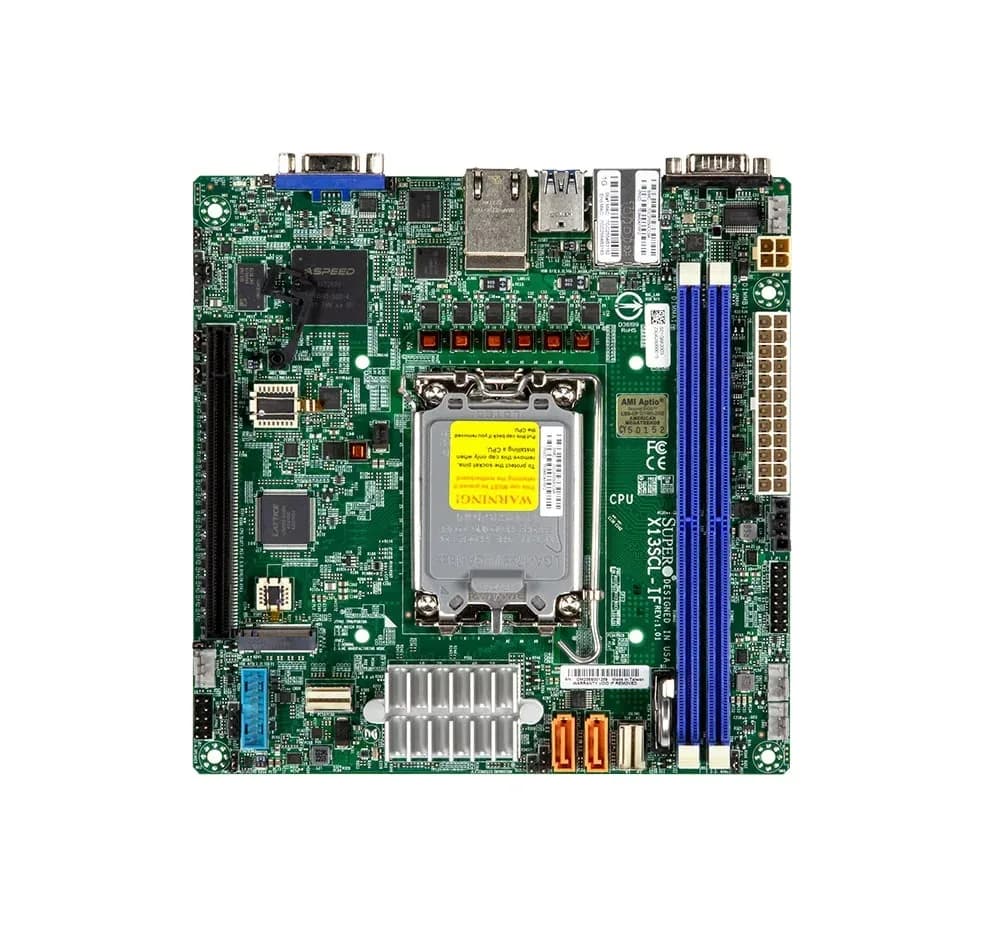 X13SCL-IF - Supermicro Xeon E-2400 LGA1700 Server Motherboard
