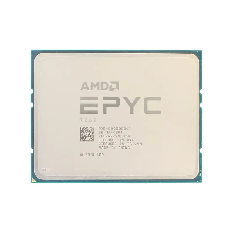 100-000000041 AMD EPYC 7262 3.2GHz 8 Core Socket SP3 Server CPU