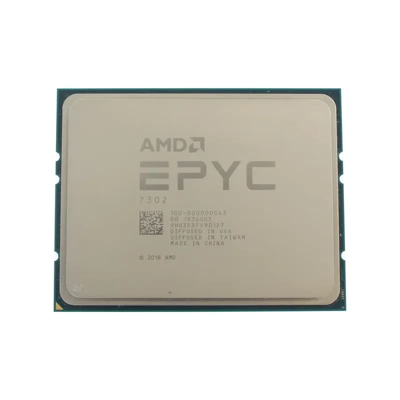 100-000000043 AMD EPYC 7302 3GHz 16 Core Socket SP3 Server CPU