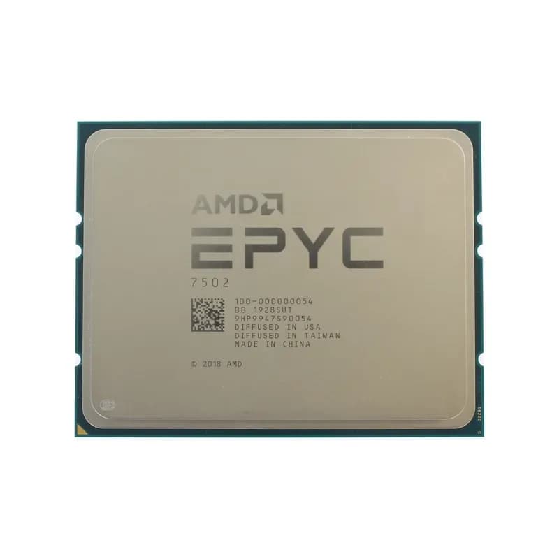 100-000000054 AMD EPYC 7502 2.5GHz 32 Core Socket SP3 Server CPU