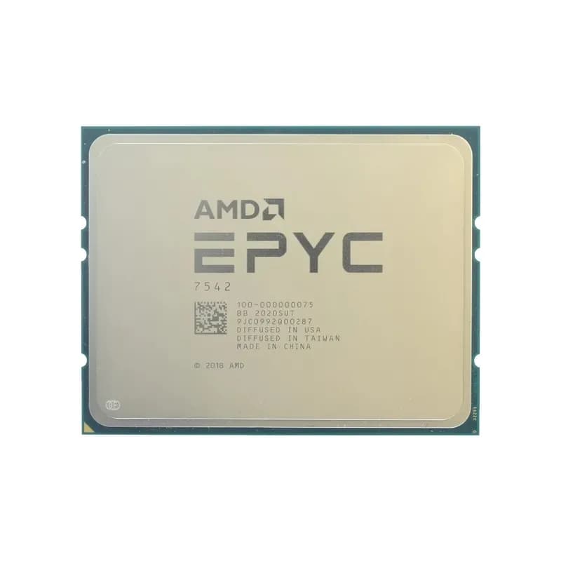 100-000000075 AMD EPYC 7542 2.9GHz 32 Core Socket SP3 Server CPU