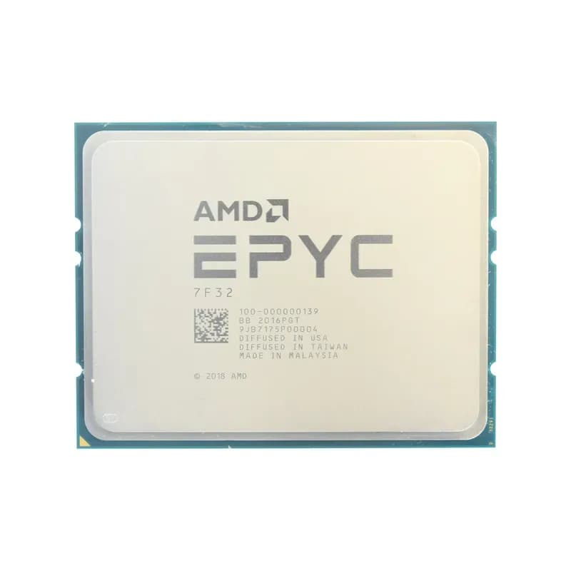100-000000139 AMD EPYC 7F32 3.7GHz 8 Core Socket SP3 Server CPU