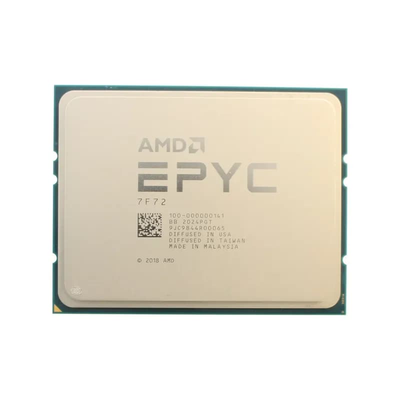 100-000000141 AMD EPYC 7F72 3.2GHz 24 Core Socket SP3 Server CPU