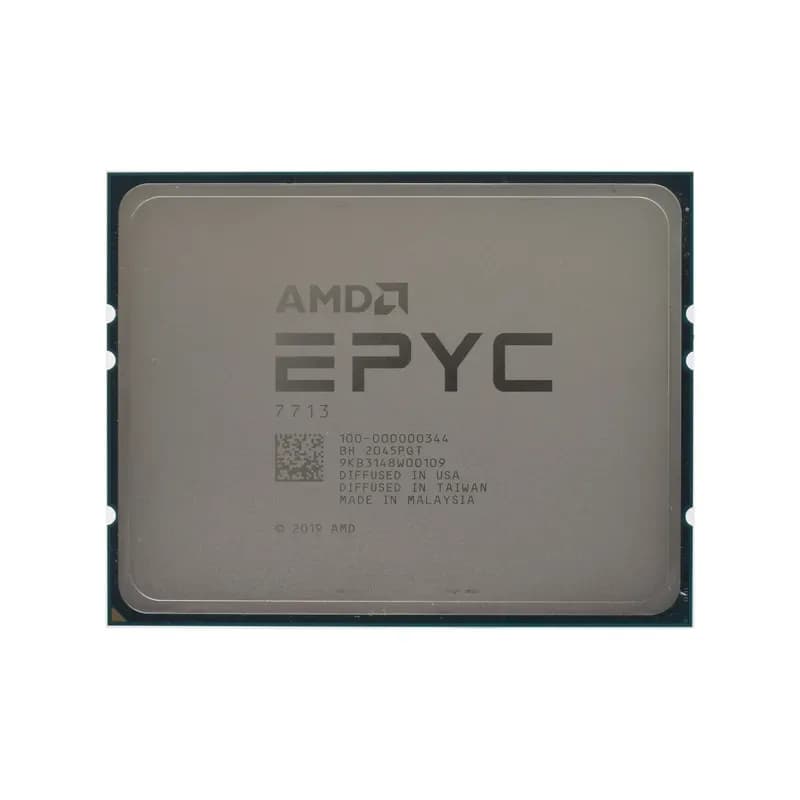100-000000344 AMD EPYC 7713 2GHz 64 Core Socket SP3 Server CPU