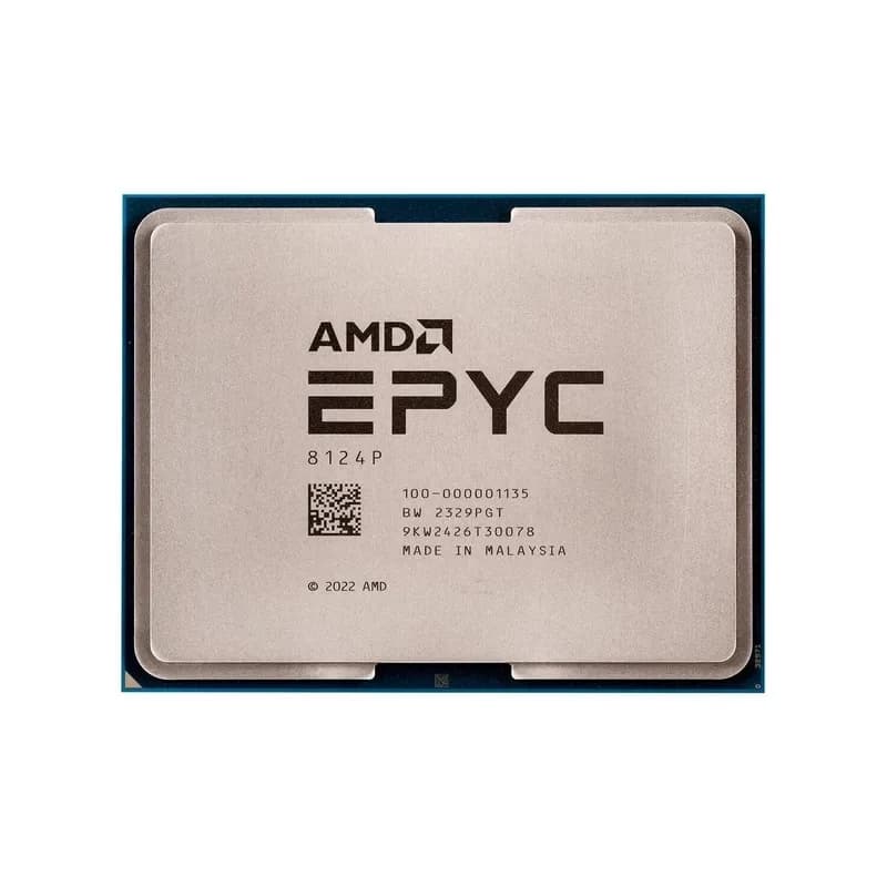 100-000001135 AMD EPYC 8124P 2.45GHz 16 Core Socket SP6 Server CPU