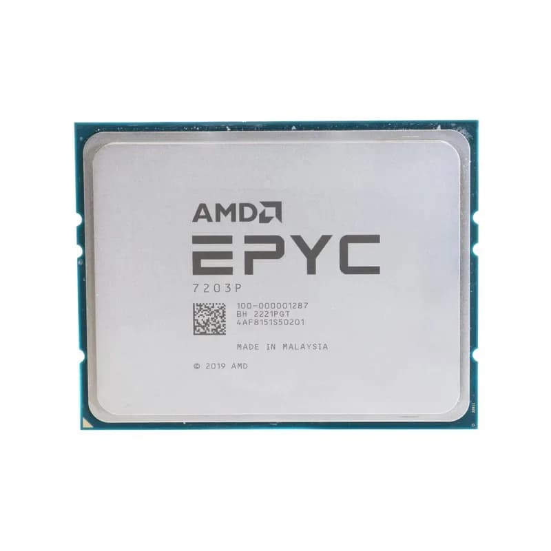 100-000001287 - AMD EPYC 7203P 8-Core 2.80GHz Socket SP3 Processor