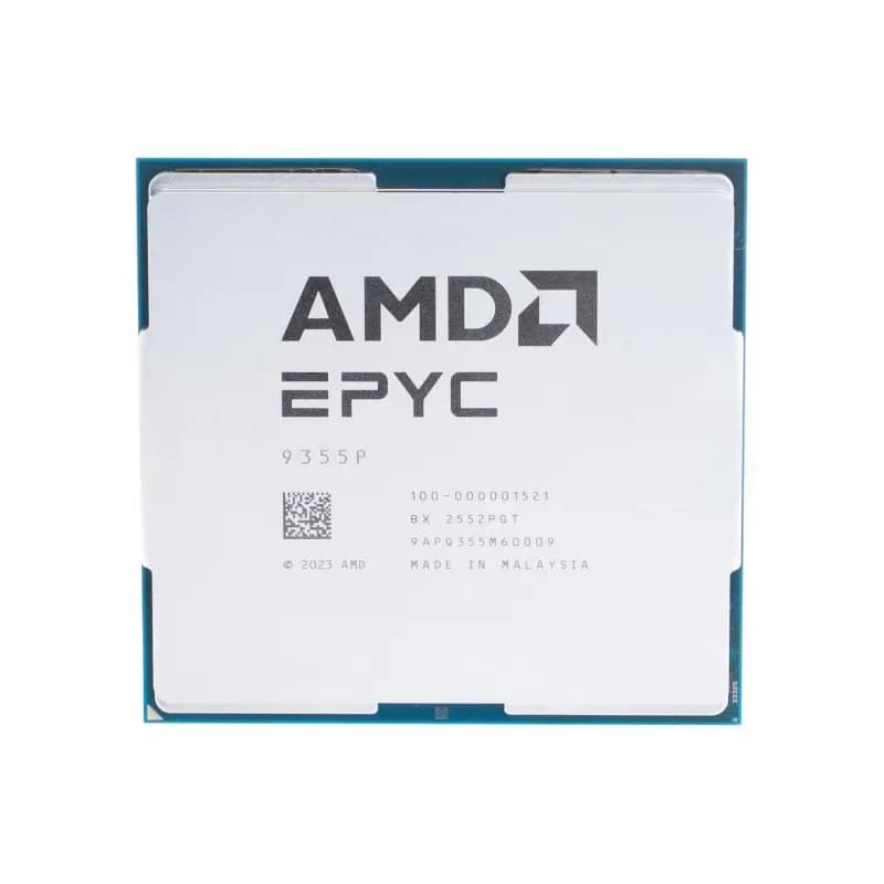 100-000001521 AMD EPYC 9355P 3.55GHz 32 Core Socket SP5 Server CPU