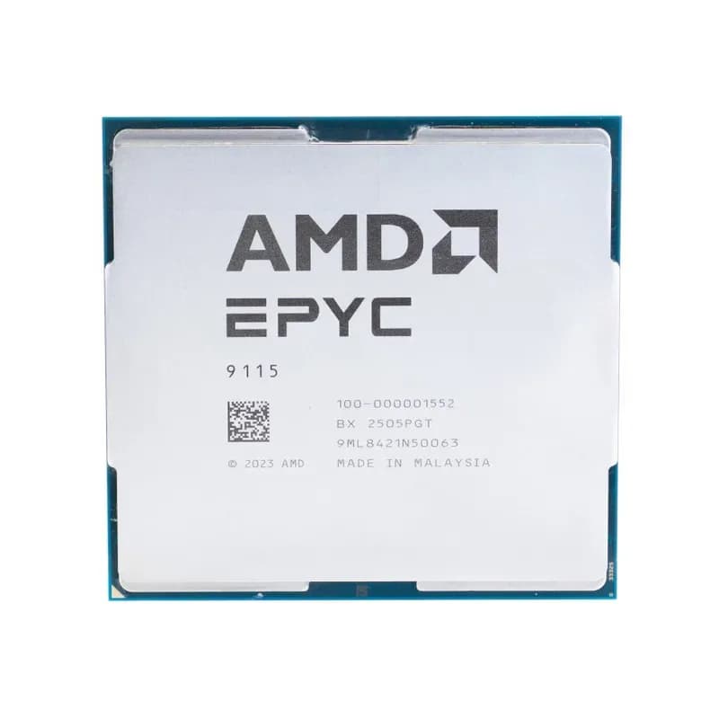 100-000001552 AMD EPYC 9115 2.6GHz 16 Core Socket SP5 Server CPU