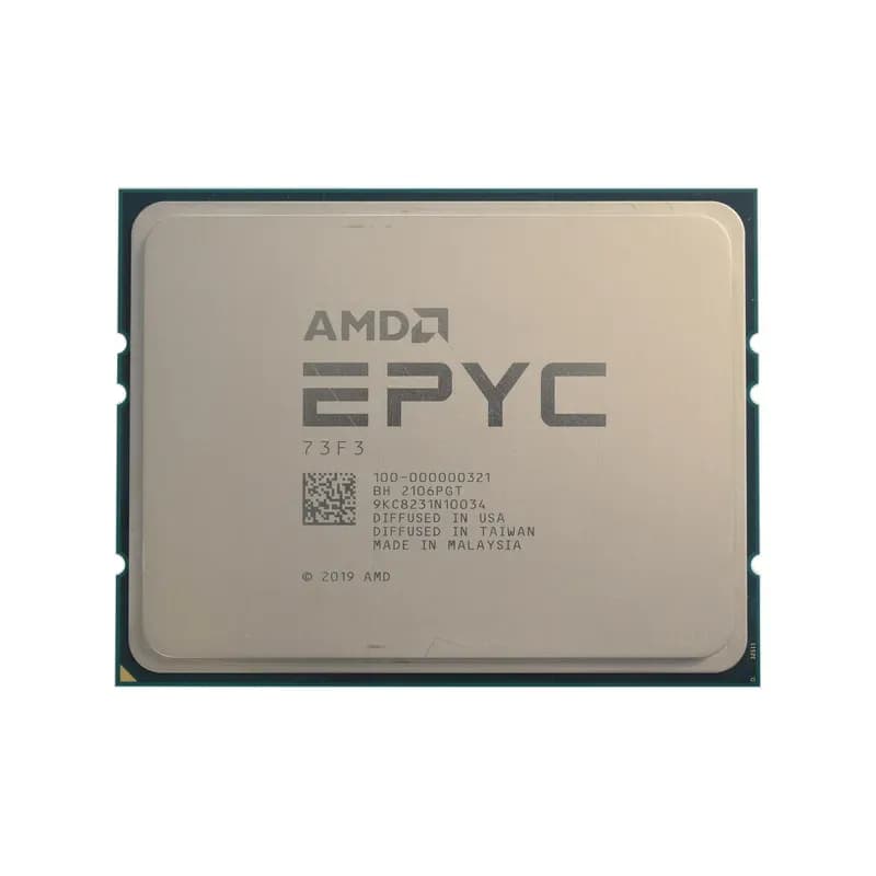 338-BZZI Dell EPYC 73F3 3.5GHz 16 Core PowerEdge R7525 Server CPU
