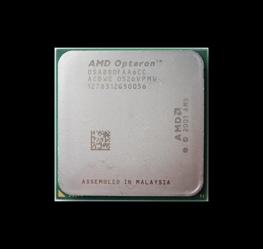 OSA880FAA6CC - AMD Opteron 880 2-Core 2.40GHz Socket 940 Processor