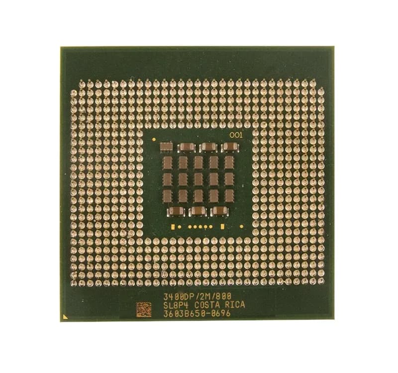 SL8P4 - Intel Xeon 3.4GHz 800MHz FSB Socket 604 Processor