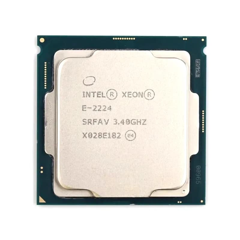 SRFAV - Intel Xeon E-2224 4-Core 3.40GHz 8MB Processor