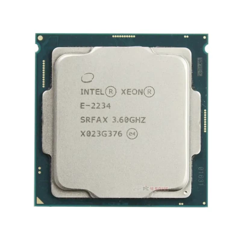 SRFAX - Intel Xeon E-2234 4-Core 3.60GHz LGA1151 Processor