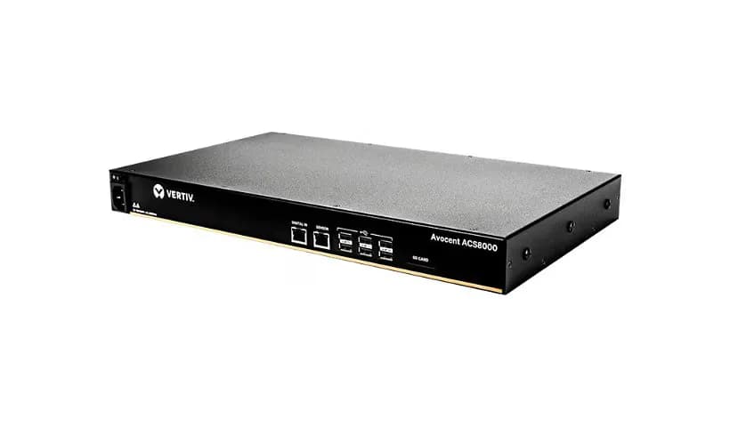 ACS8048SAC-400 - Avocent ACS 8000 48x RJ-45 Single-AC Serial Console Server