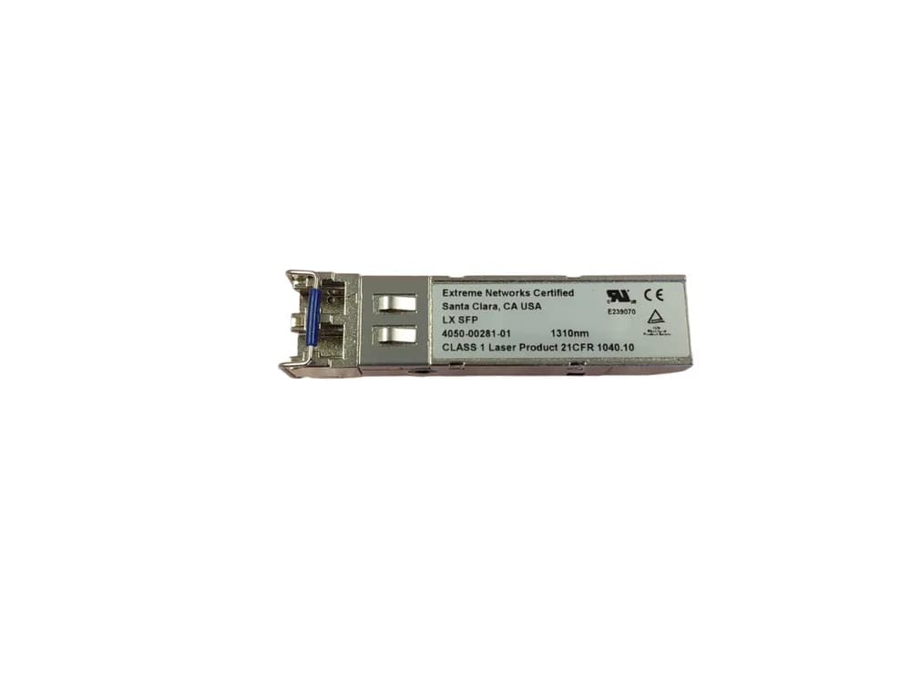 10052H - Extreme Networks 1Gb/s SMF 1310nm 10km SFP Transceiver