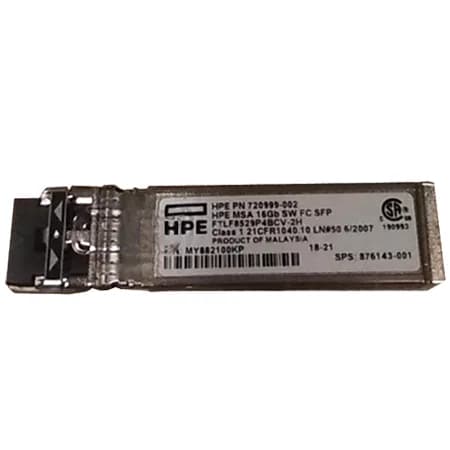 720999-002 - HPE Msa 2040 16Gb Sw Fc Sfp Transceiver