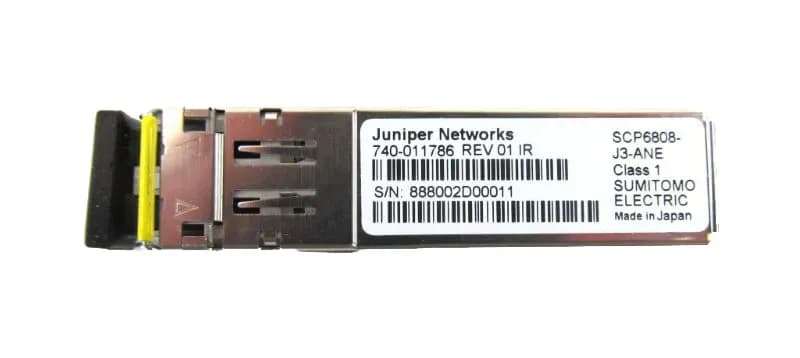 740-011786 - Juniper 2.488GB/s OC-48/STM-16 IR SMF LC SFP Transceivers