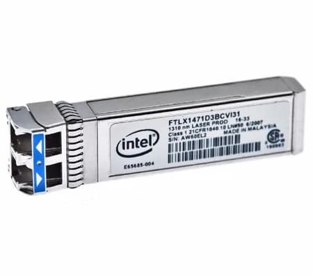 E65685-004 - Intel 1Gb/s 1000Base-LX 1310nm SFP Transceiver