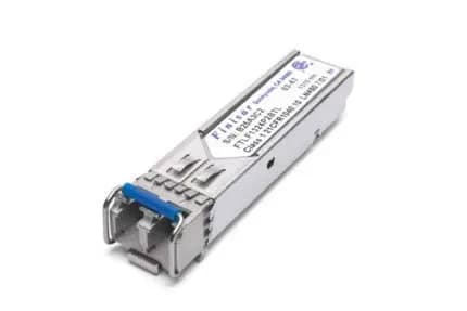 FTLF1324P2BTV - Finisar 4Gb/s 1000Base-LX Single-Mode Fibre 1310nm 10km LC Connector SFP Transceiver Module