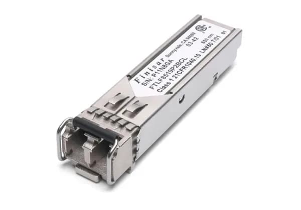 FTLF8519P2BCL - Finisar 2Gb/s 1000Base-SX Multi-Mode Fibre 850nm 500m Duplex LC Connector SFP Transceiver Module