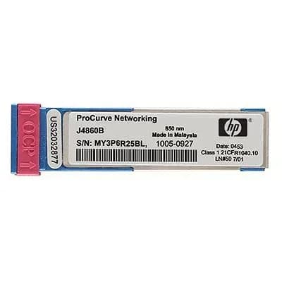 J4860C - HP 1Gb/s SFP 80km 1550nm Duplex LC SMF Transceiver