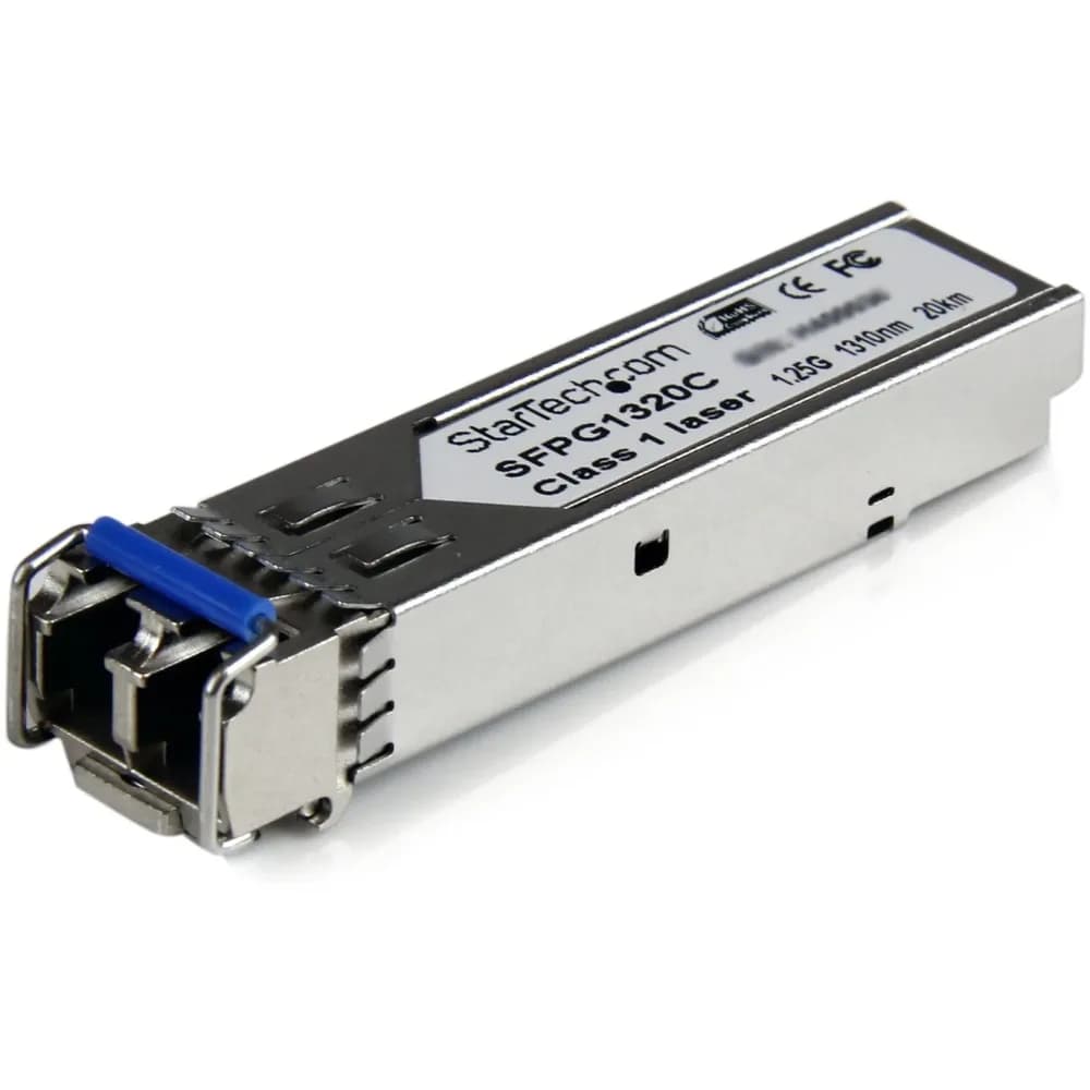 SFPG1320C - StarTech 1Gb/s 1310nm 20Km SMF Optic SFP Transceiver