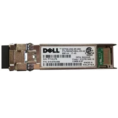 PY7V9 - Dell 25GBase-SR 850nm 100m LC SFP28 Transceiver Module