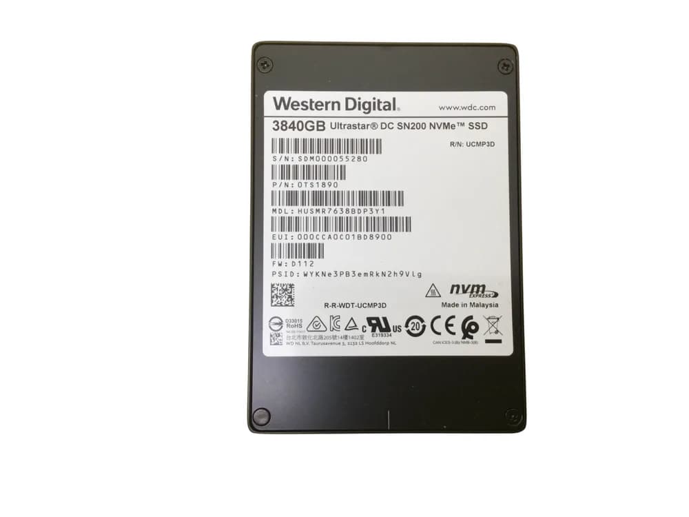 005052504 - EMC 3.84TB PCIe NVMe 2.5-inch Solid State Drive