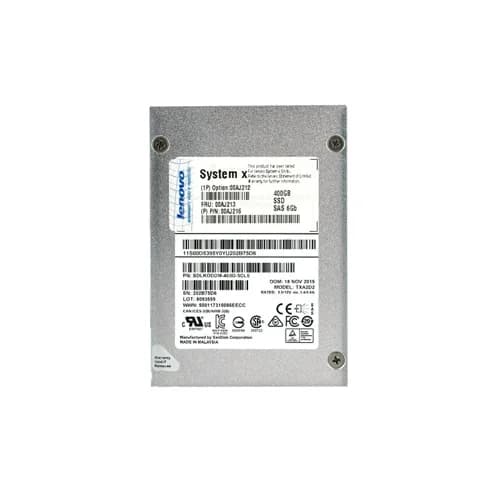 00AJ212 - Lenovo 400GB 2.5 inch MLC 6Gb/s SAS Solid State Drive