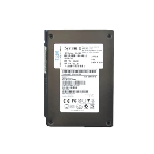 00AJ361 - IBM 240GB 2.5 inch MLC 6Gb/s SATA Solid State Drive