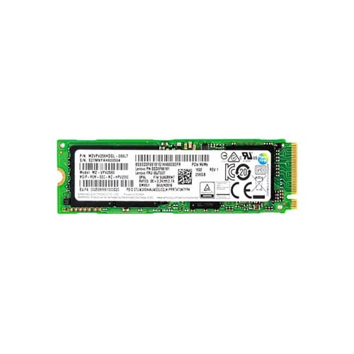 00JT037 - Lenovo 256GB M.2 2280 MLC PCIe NVMe Solid State Drive