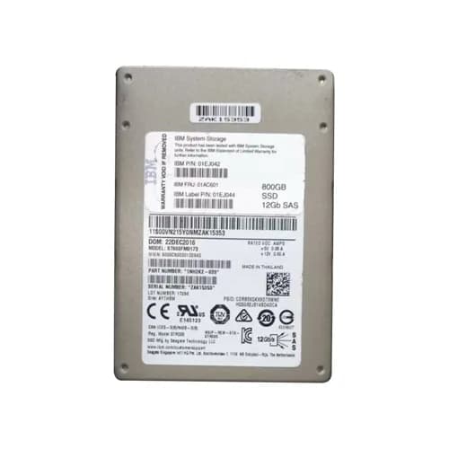01AC601 - IBM 800GB 2.5 inch MLC 12Gb/s SAS Solid State Drive