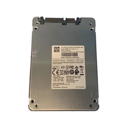 001D79 - Dell 512GB MLC SATA 6Gb/s 2.5-Inch Solid State Drive
