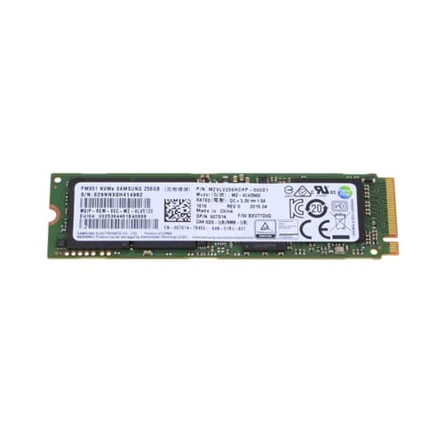 07G14 - Dell 256GB TLC PCIe NVMe 3.0 x4 M.2 2280 SSD