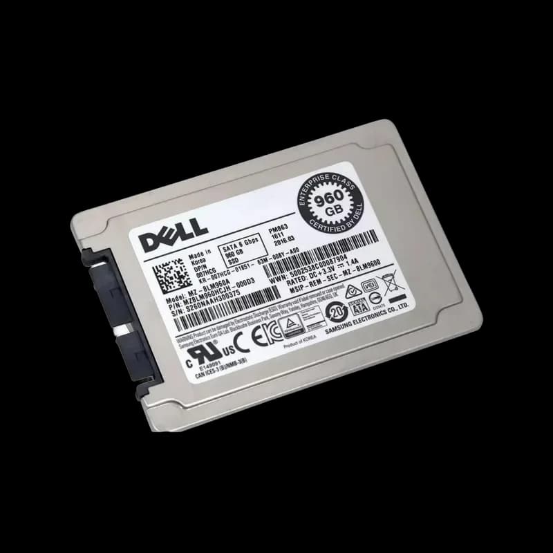 07HCG - Dell 960GB SATA Multi-Level Cell mSATA 1.8" Solid State Drive