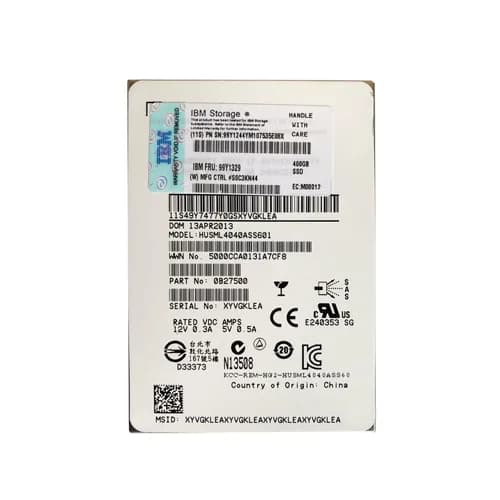 0B27500 - HGST 400GB MLC SAS 6Gb/s (TCG) 2.5-in SSD