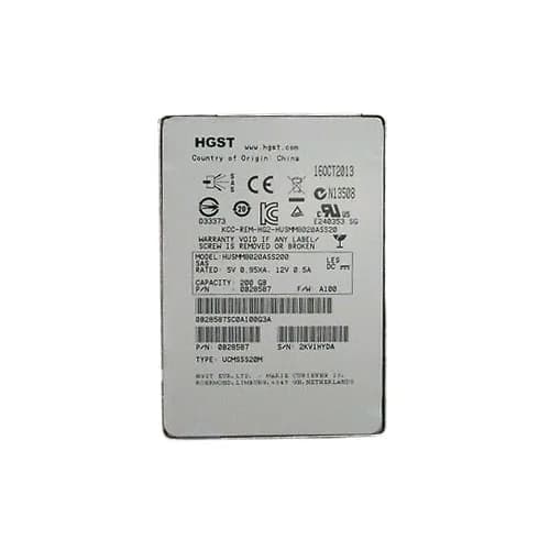 0B28587 - HGST 200GB Ultrastar SSD800MM 2.5 inch MLC 12Gb/s SAS SSD