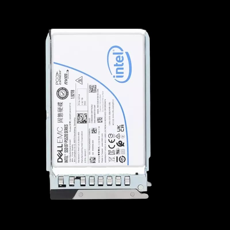 0HVC7 - Dell 1.92TB PCI Express NVMe TLC 2.5" Solid State Drive
