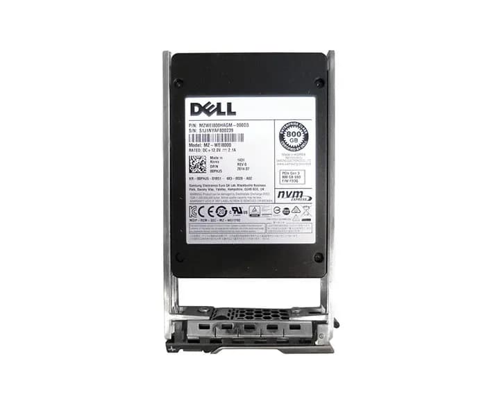 0PHJ5 - Dell 800GB MLC PCIe NVMe 3.0 2.5-Inch Solid State Drive
