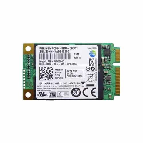 0PM10 - Dell 64GB MLC Mini PCI Express mSATA Solid State Drive