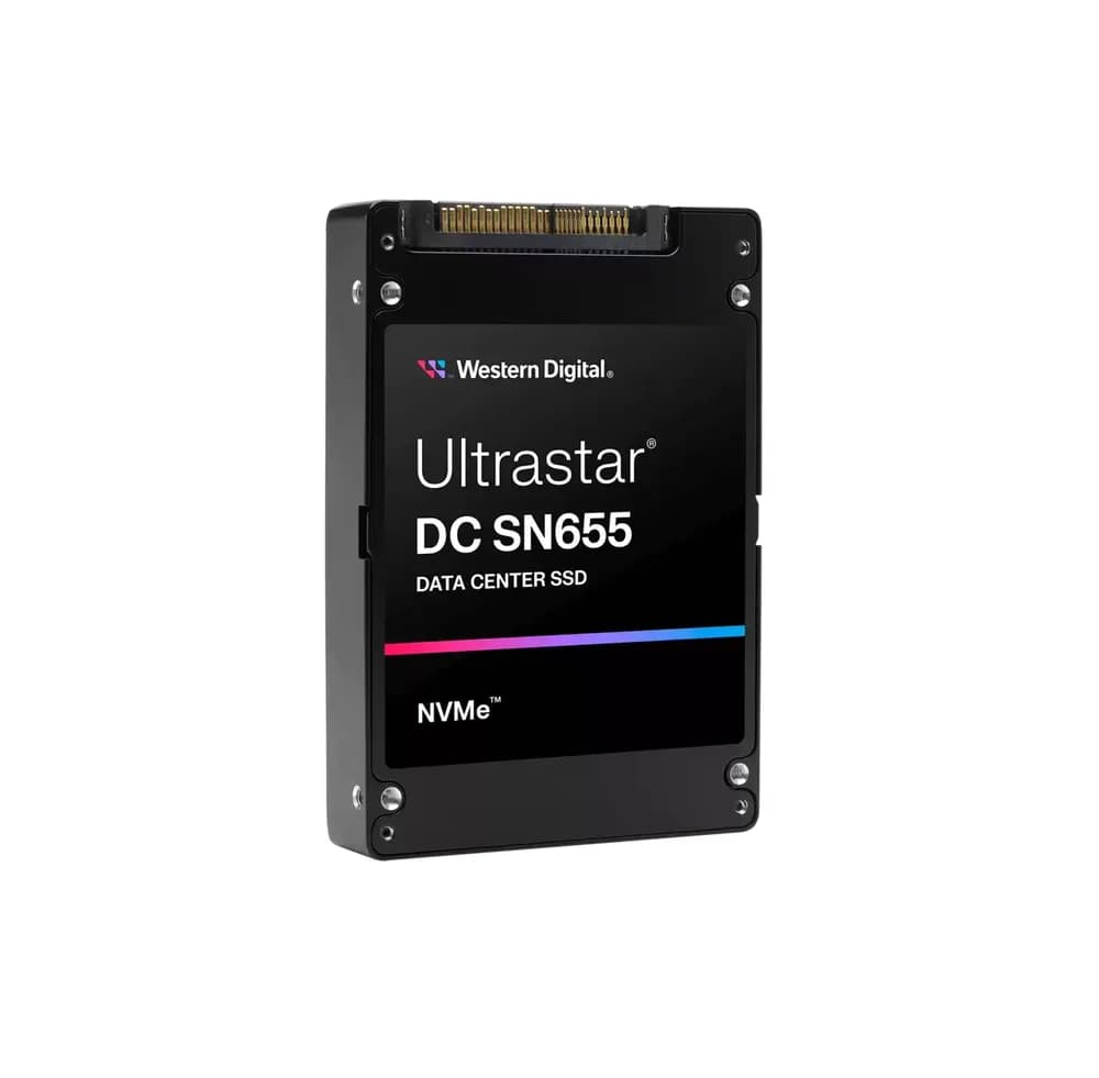 0TS2509 - WD Ultrastar DC SN655 30.72TB PCIe NVMe U.3 ISE SSD