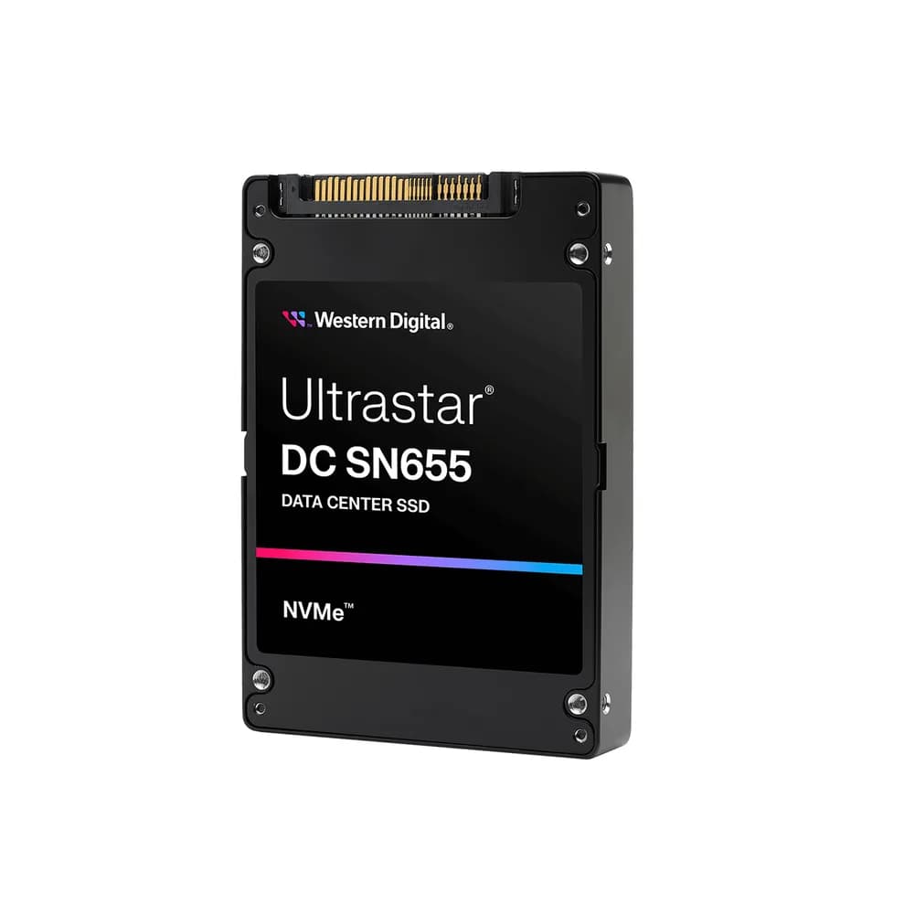 0TS2510 - WD Ultrastar DC SN655 61.44TB PCIe NVMe U.3 ISE SSD