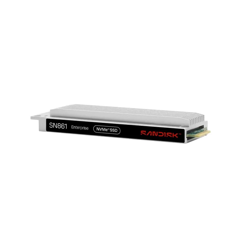 0TS2577 - SanDisk SN861 15.36TB PCI Express NVMe 5.0 x4 ISE E1.S SSD