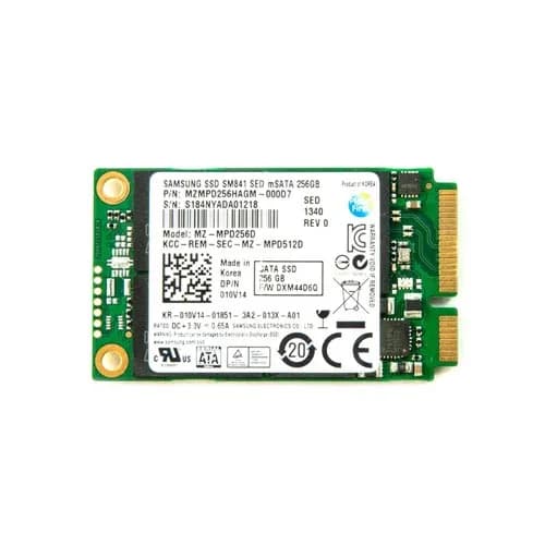 10V14 - Dell 256GB mSATA 6.0Gb/s Mini PCI-e Solid State Drive