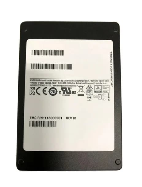 118000201-01 - EMC 960GB SAS 12Gb/s 2.5" Enterprise SSD
