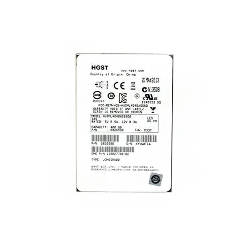 118027780-02 - EMC 400GB SAS 6Gb/s 2.5-inch Solid State Drive