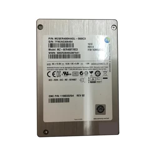 118033254 - EMC 400GB SAS 2.5-inch Solid State Drive