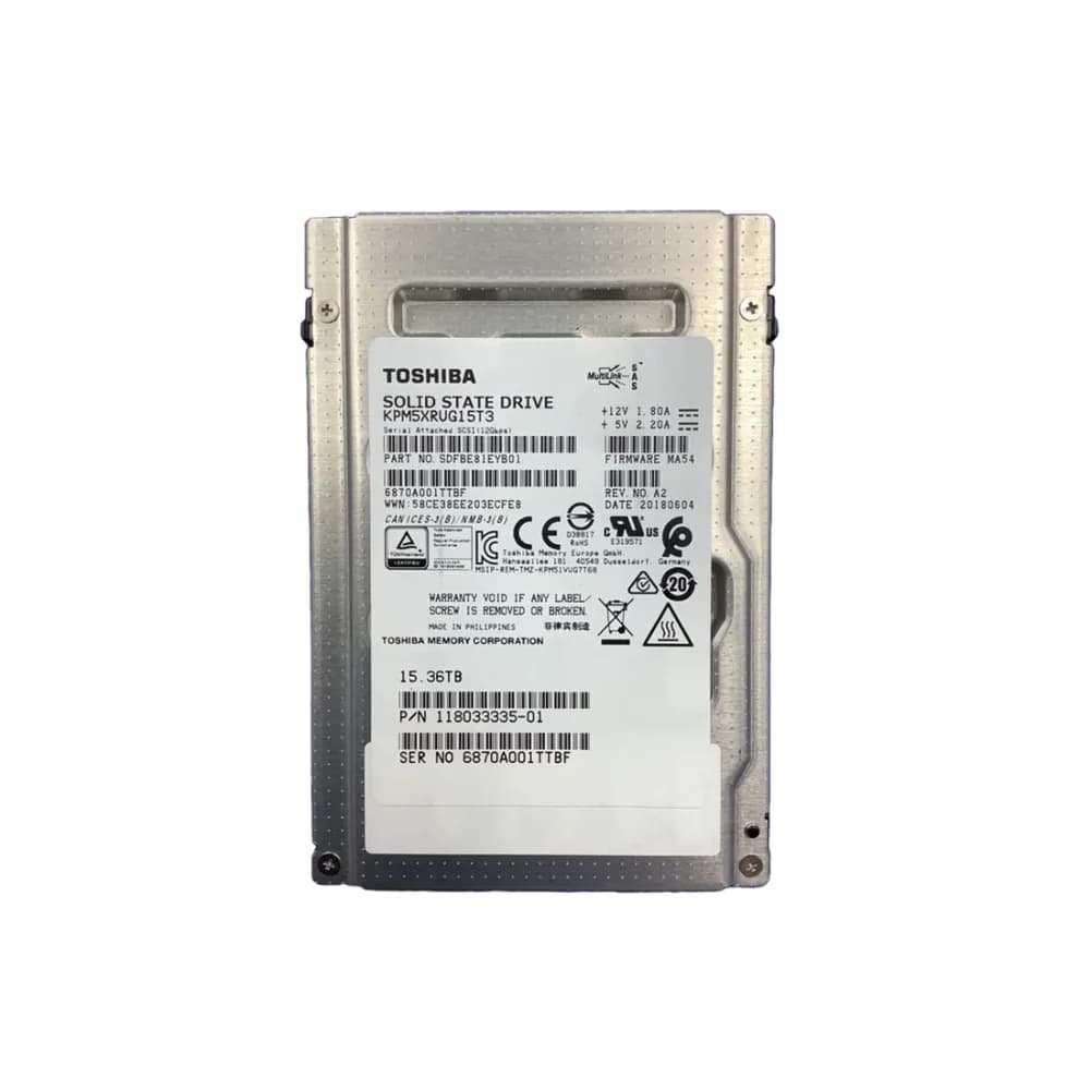 118033335-01 - EMC 15.36TB SAS 12Gb/s RI 2.5" SSD